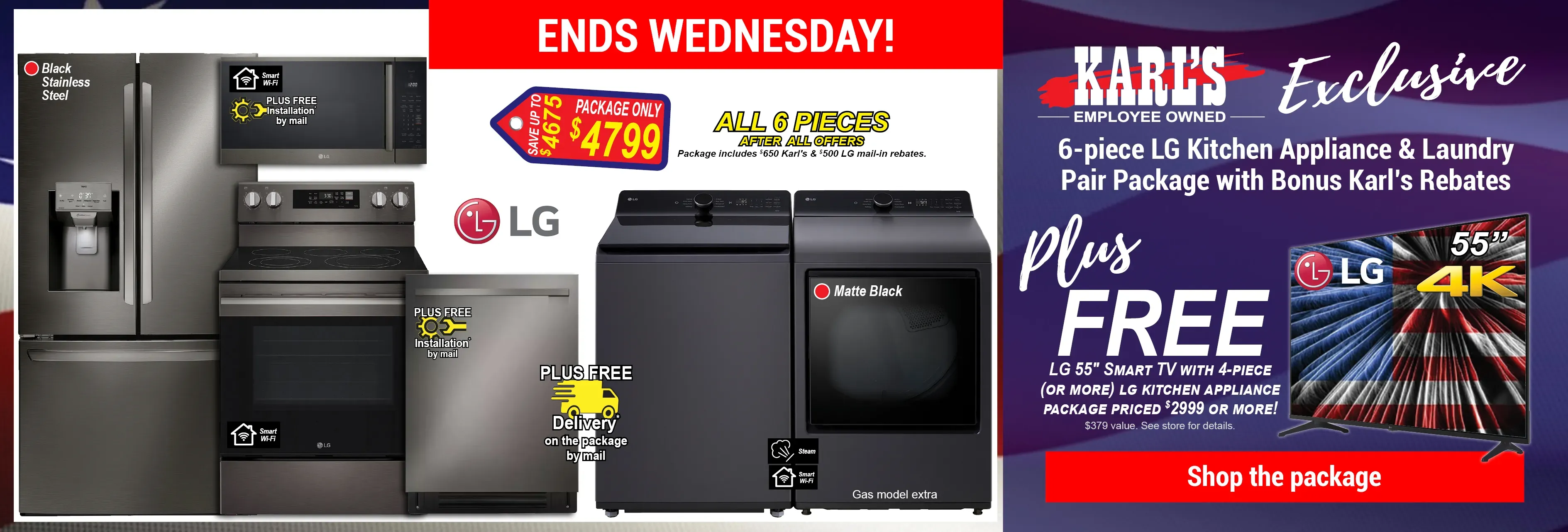 LG TV pkg promo